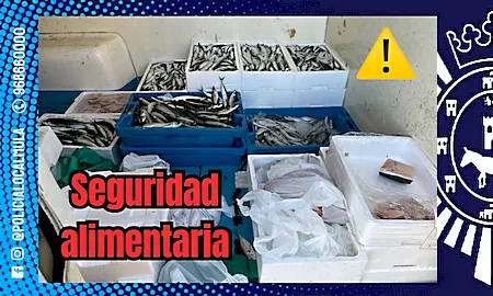 INTERVENCIÓN POLICIAL – VENTA AMBULANTE NO AUTORIZADA